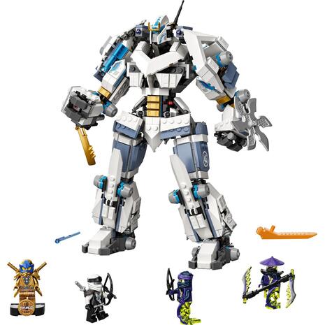 LEGO Ninjago Legacy Zanes Titan Mech Battle Ninja Μάχη Του Ρομπότ Τιτάνα Του Ζέιν 71738